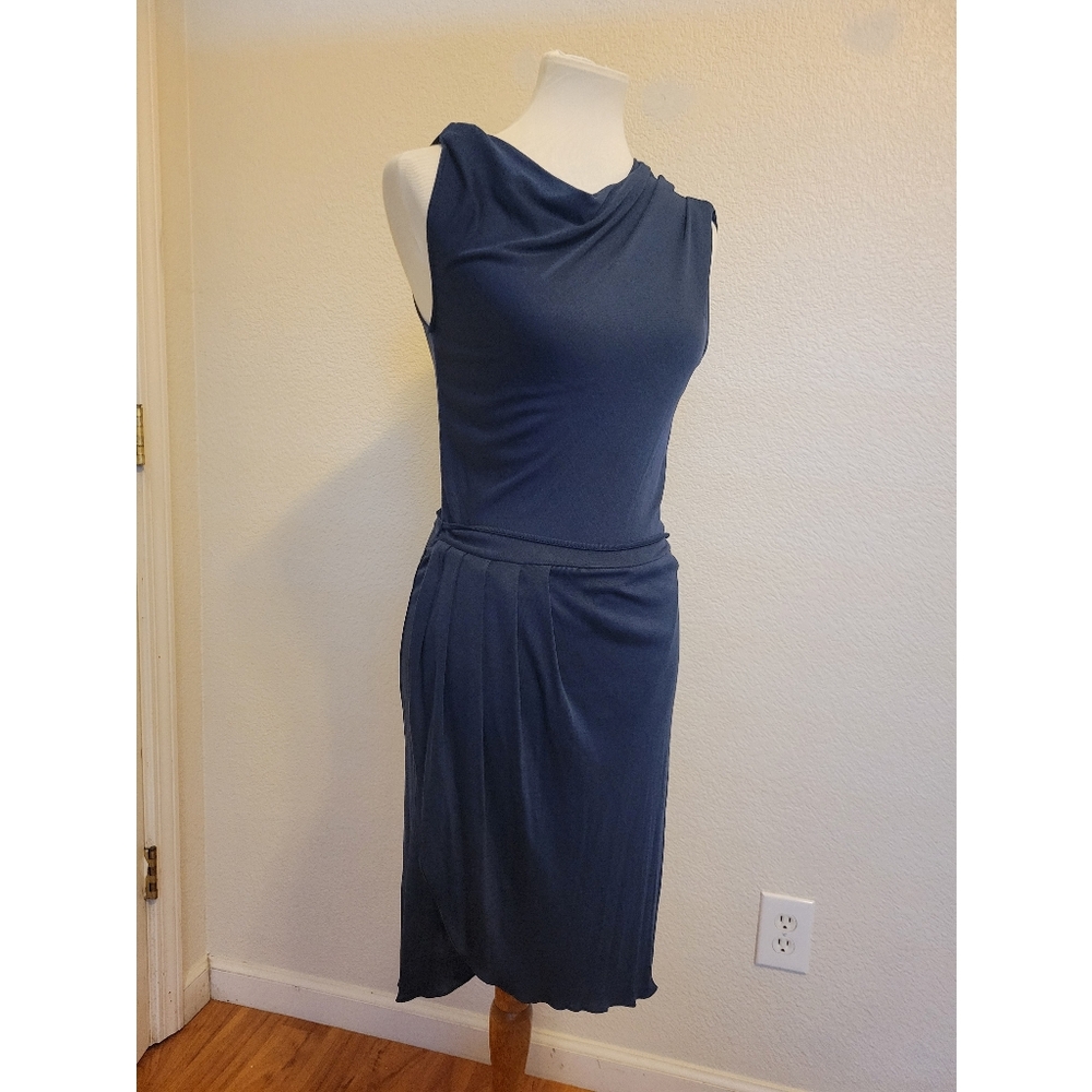 NWT Banana Republic Elegant Navy Blue Women's Dress Size Xs